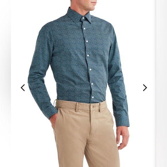 Ben Sherman Tailored Slim Fit Long Sleeve Button Down 16.5 34/35 - Picture 1 of 14